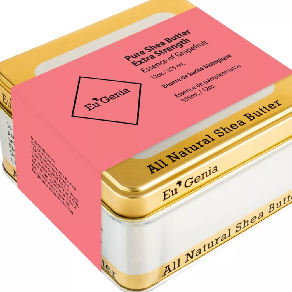 Eu’Genia Essence of Grapefruit Pure Shea Butter Everyday Formula 12 oz - Picture 2 of 7